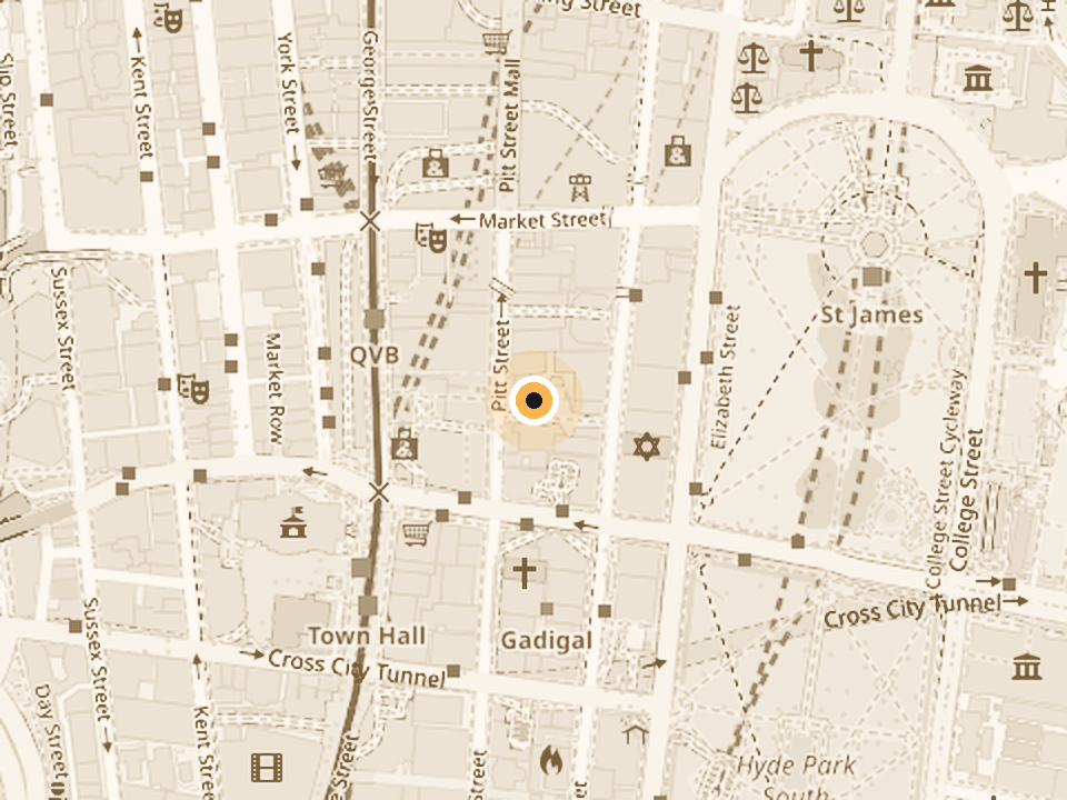 Map of Sarah Walsh Conveyancing & Leasing
